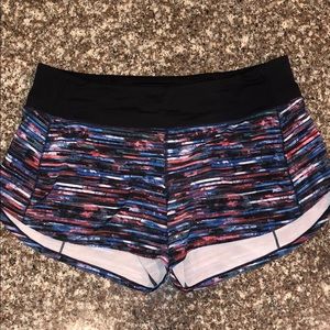 Lululemon Speed Up Shorts, 4” inseam, Size 8